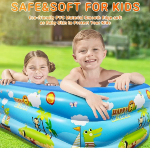 Rectangle swimming pool 190cm