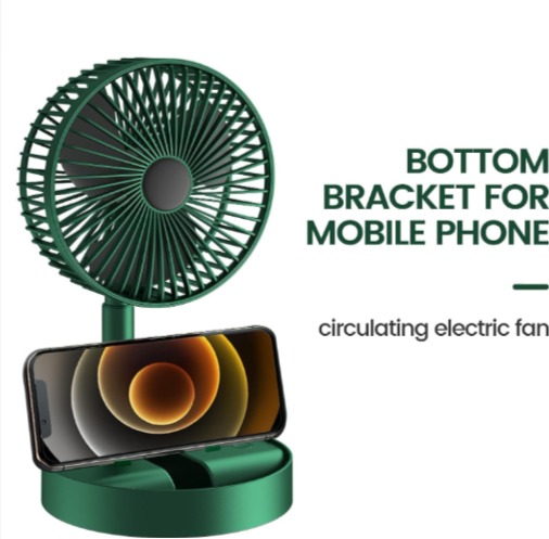 Mini Fan with Phone Holder