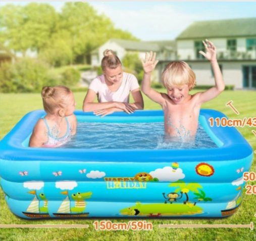 Rectangle swimming pool 150cm