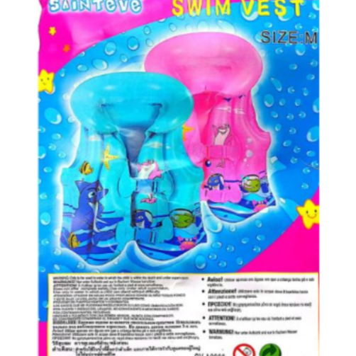 swim vest for kids with bright colors