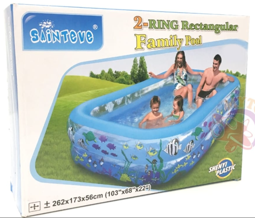 Rectangle swimming  pool  262cm