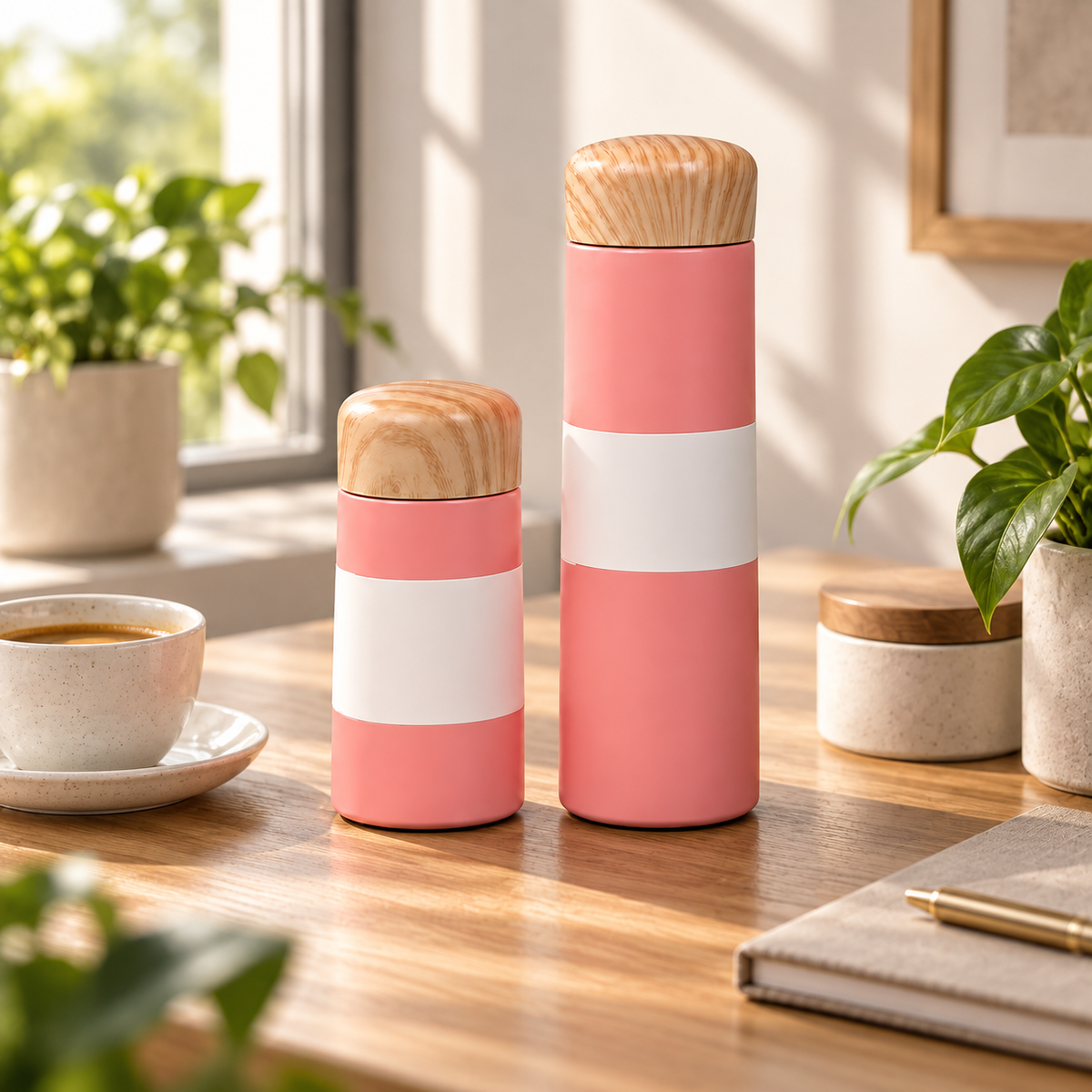 RIO+ 150 ml and 250 ml insulated vacuum bottles